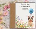 French Bulldog Get Well Card