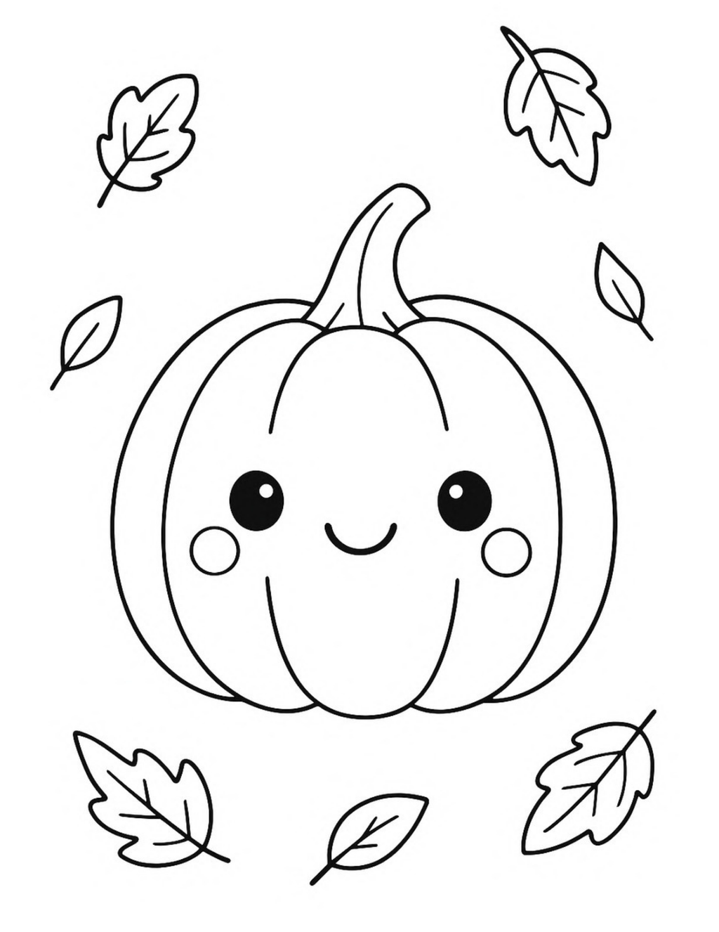 Fall In Your Pocket mini coloring book