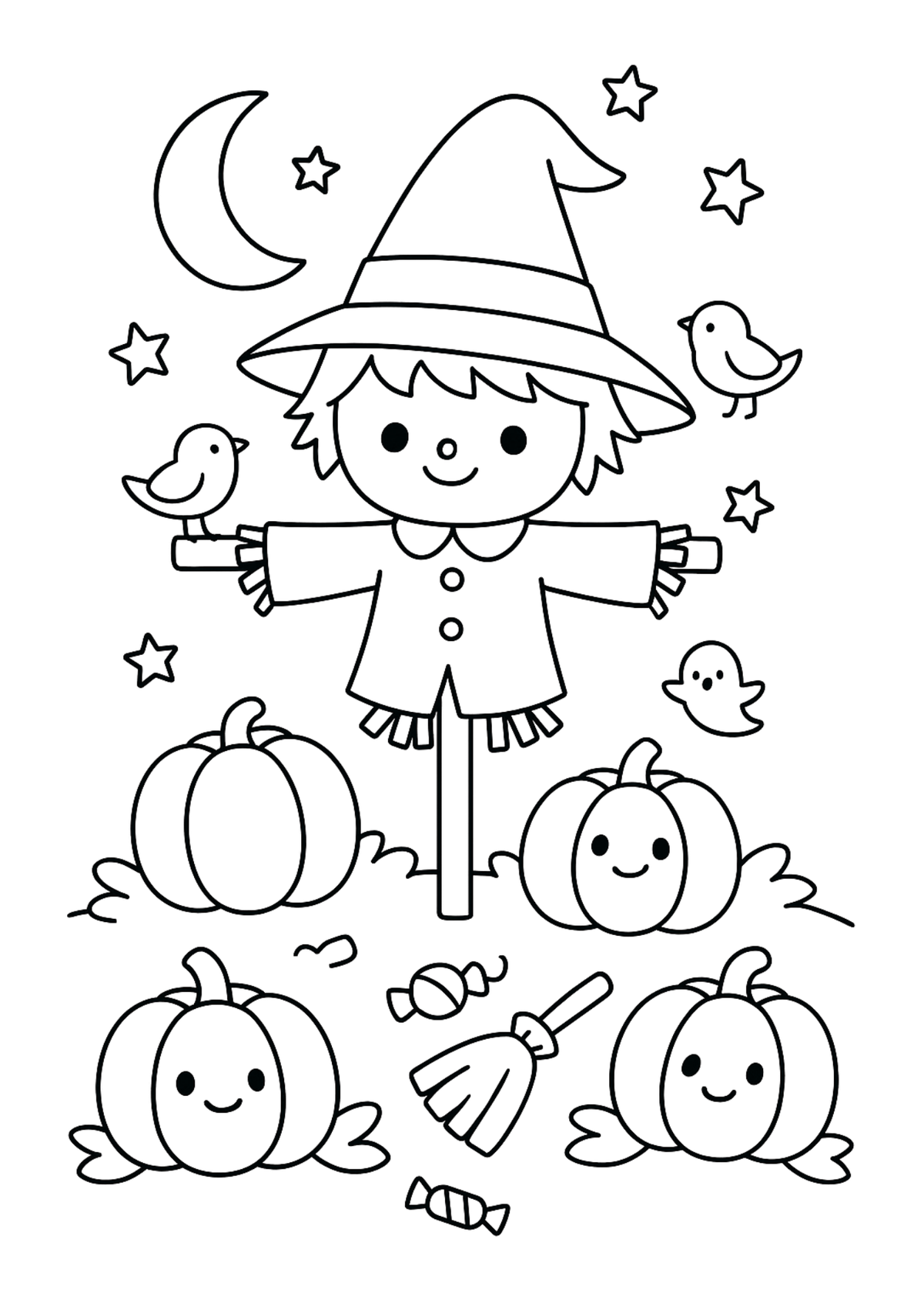 Spooky In Your Pocket Coloring Book