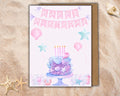 Mermaid Birthday Card