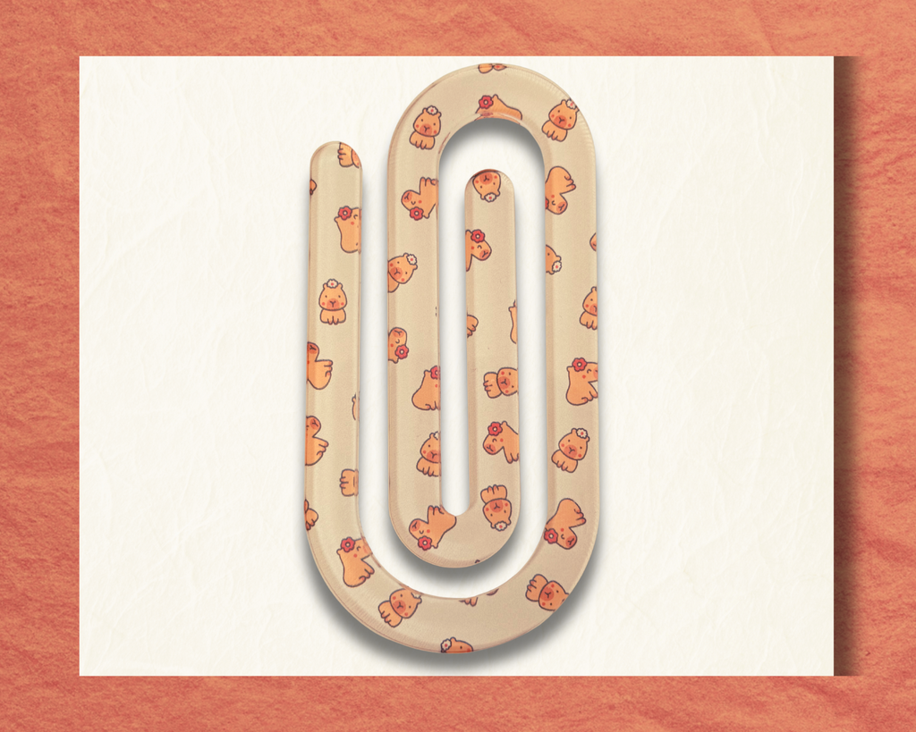 Capybara Jumbo Paper Clip