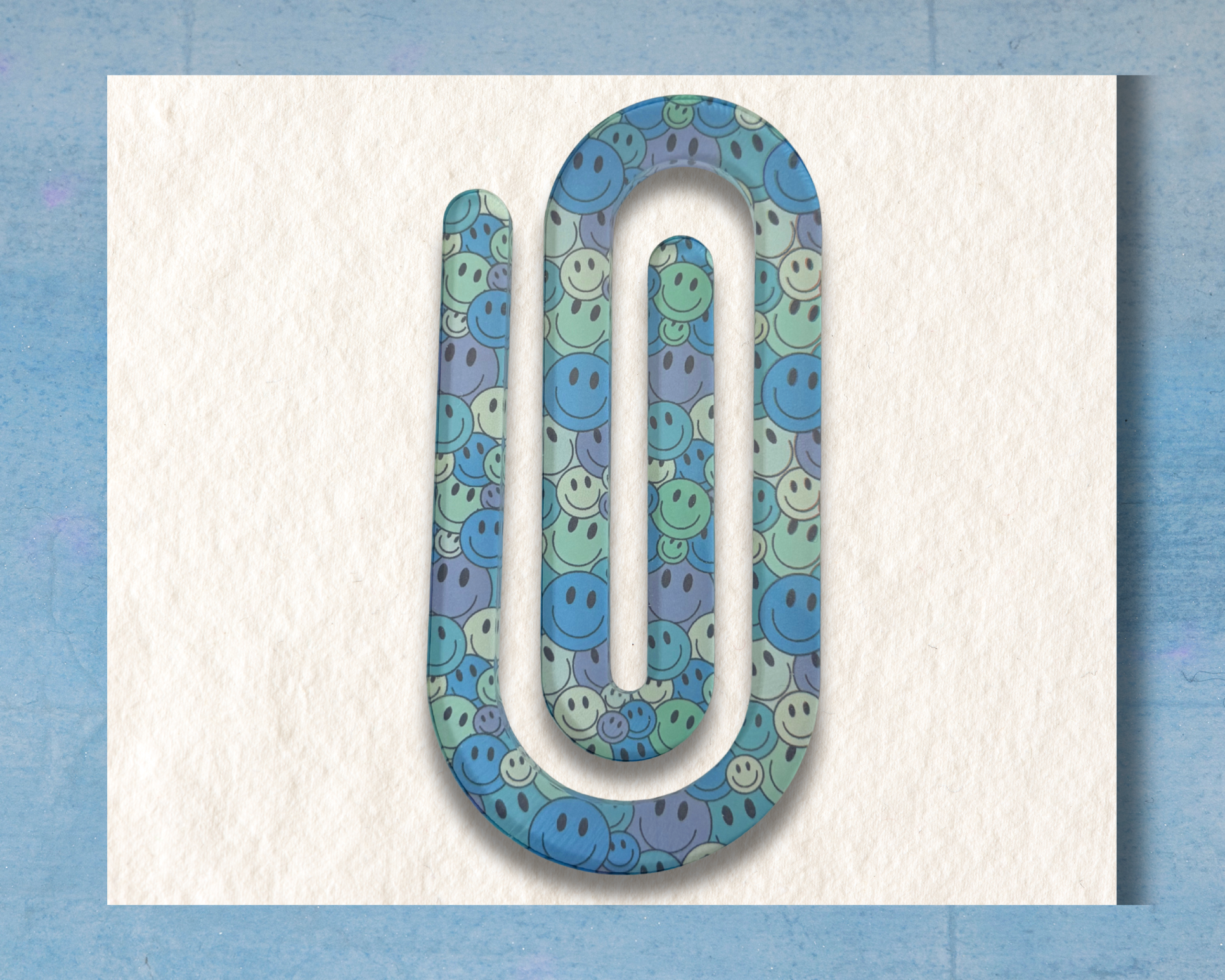 Smiley Face Jumbo Paper Clip
