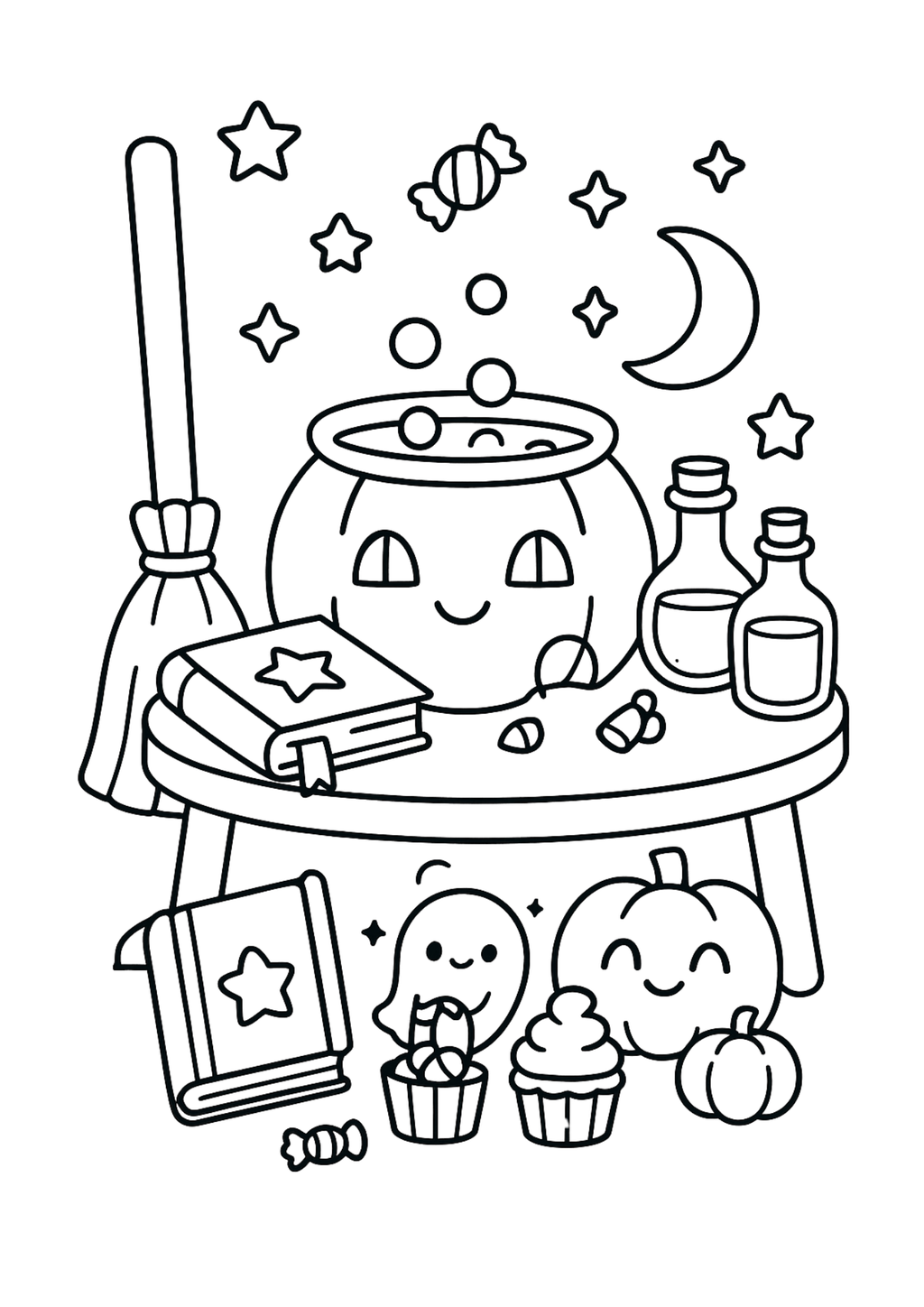 Spooky In Your Pocket Coloring Book
