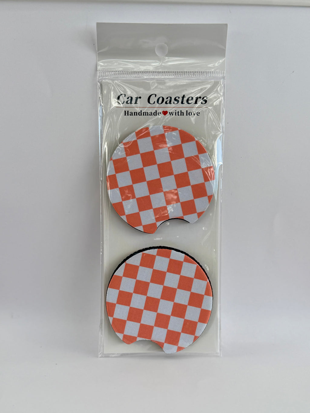 Checkered Car Coasters
