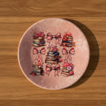 Coquette Bows and Books Ceramic Coaster