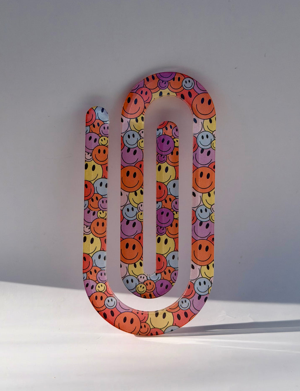 Smiley Face Jumbo Paper Clip