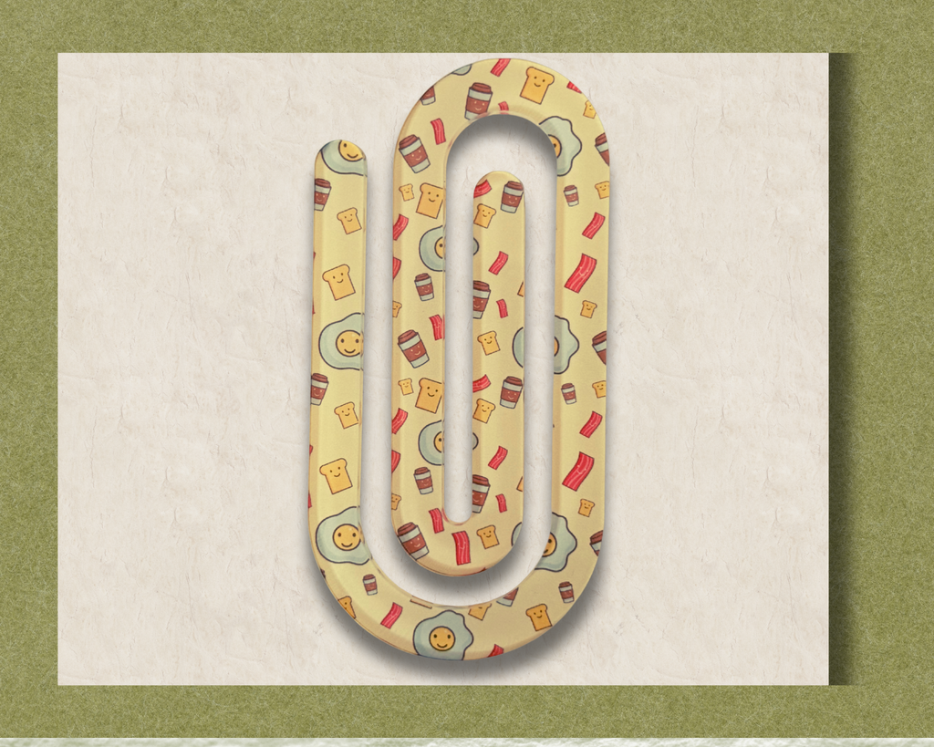 Breakfast Paper Clip