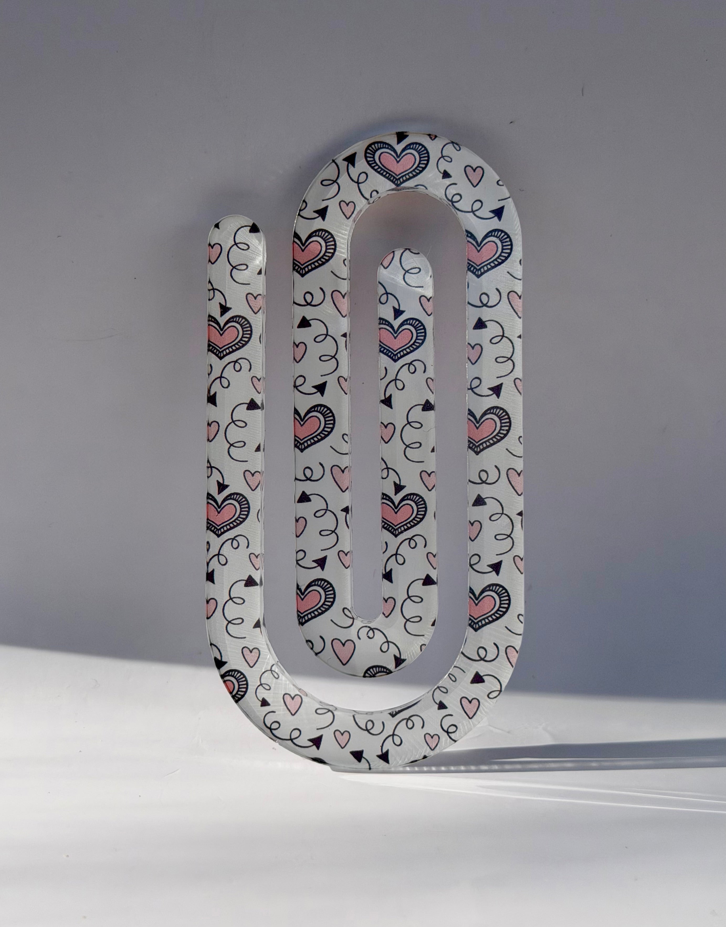 Hearts Jumbo Paper Clip