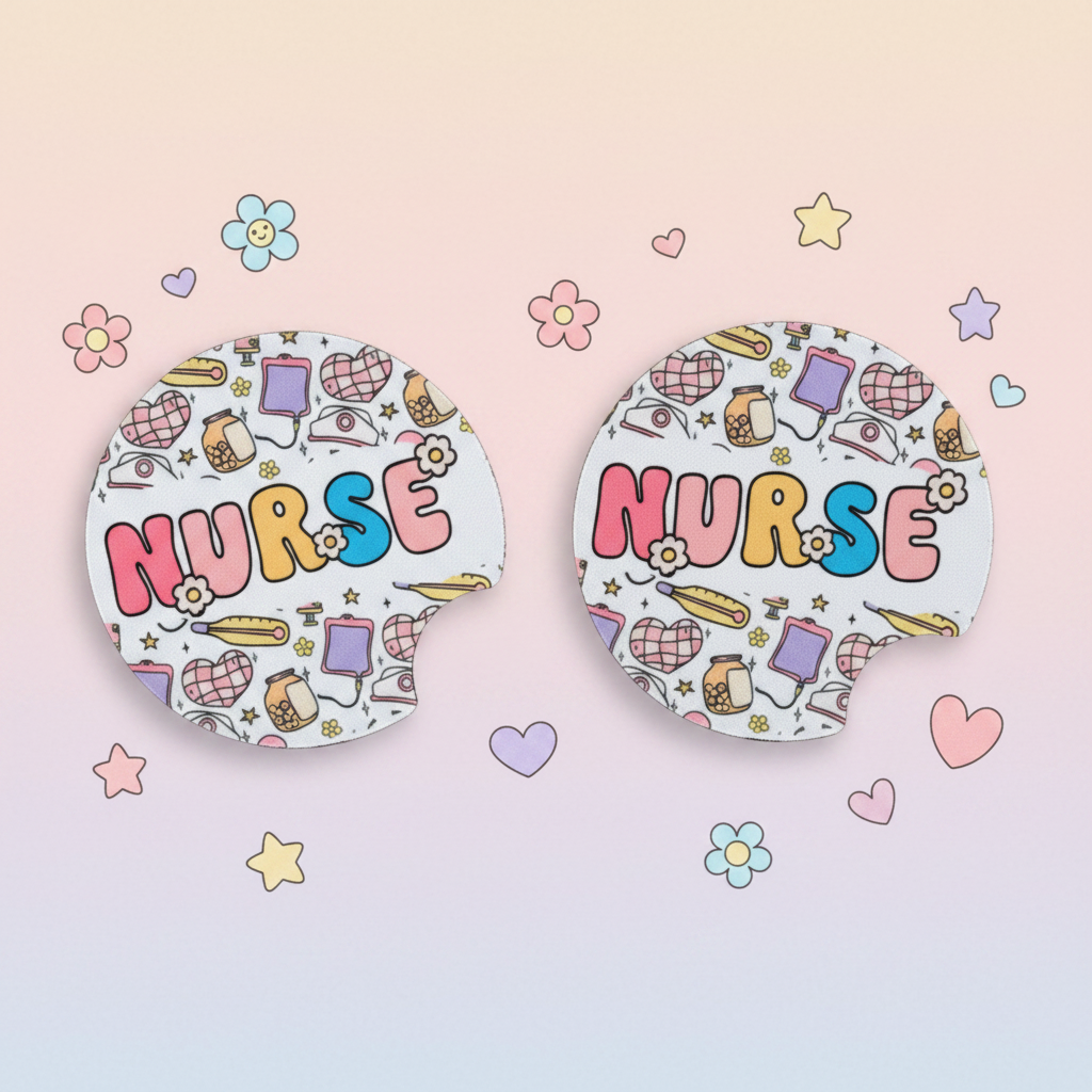Nurse Car coasters