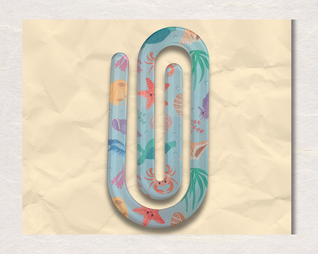 Sea Life Jumbo Paper Clip