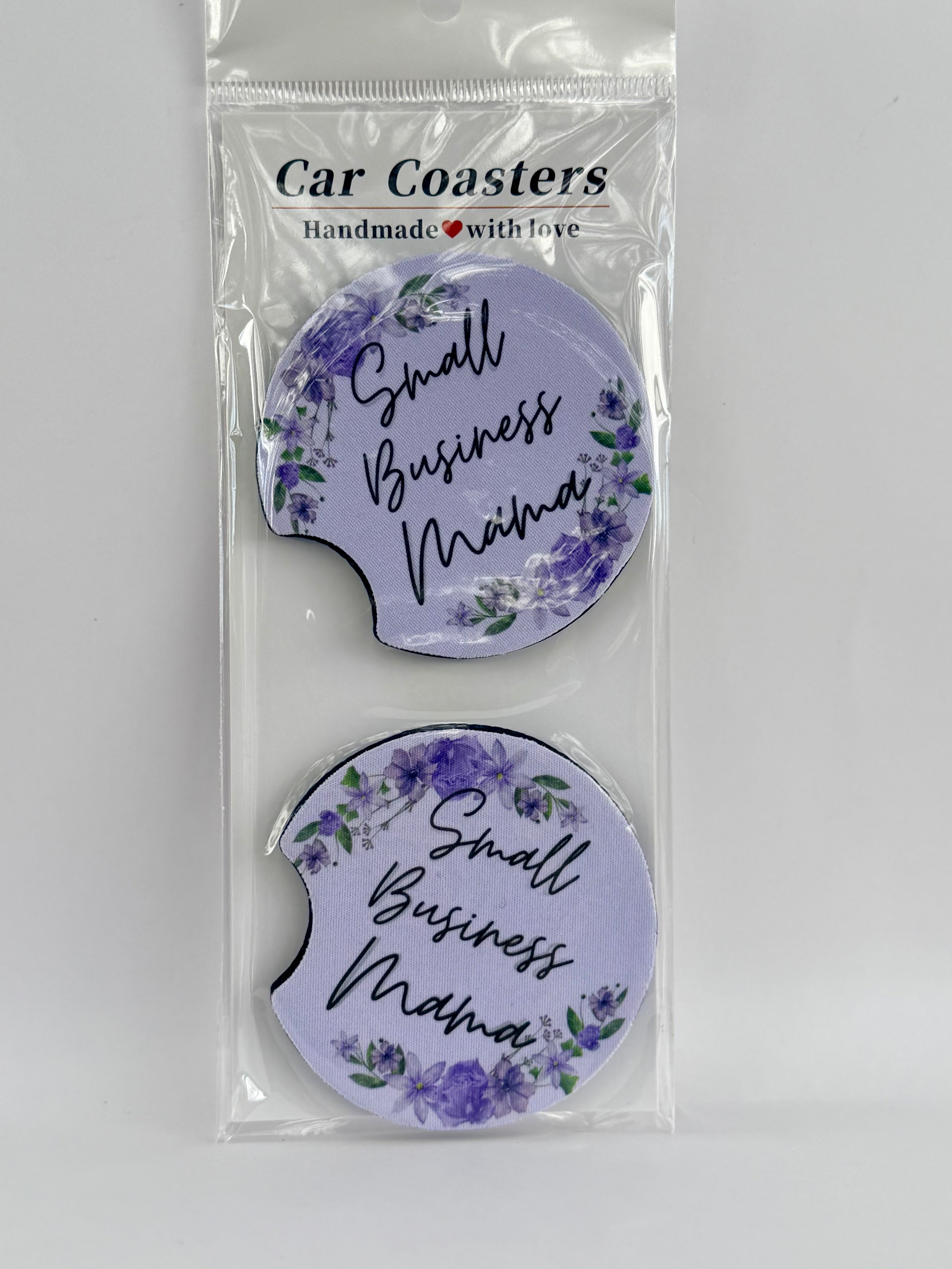 Small Business Mama Car Coasters