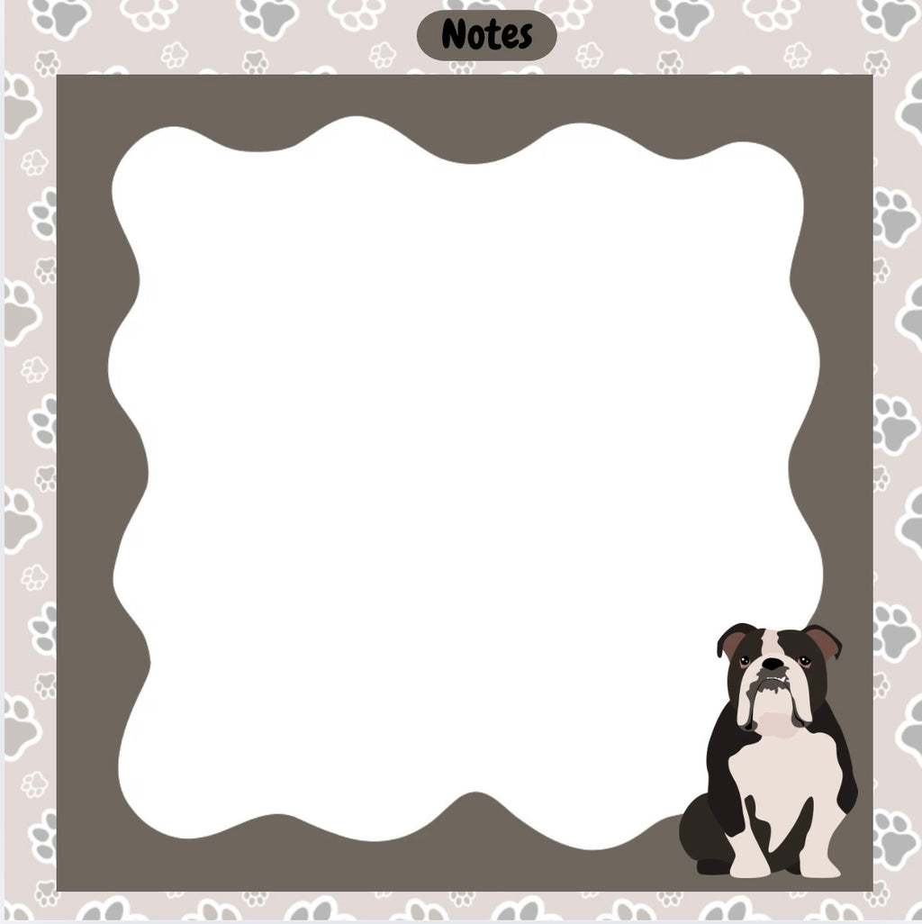 English bulldog notes