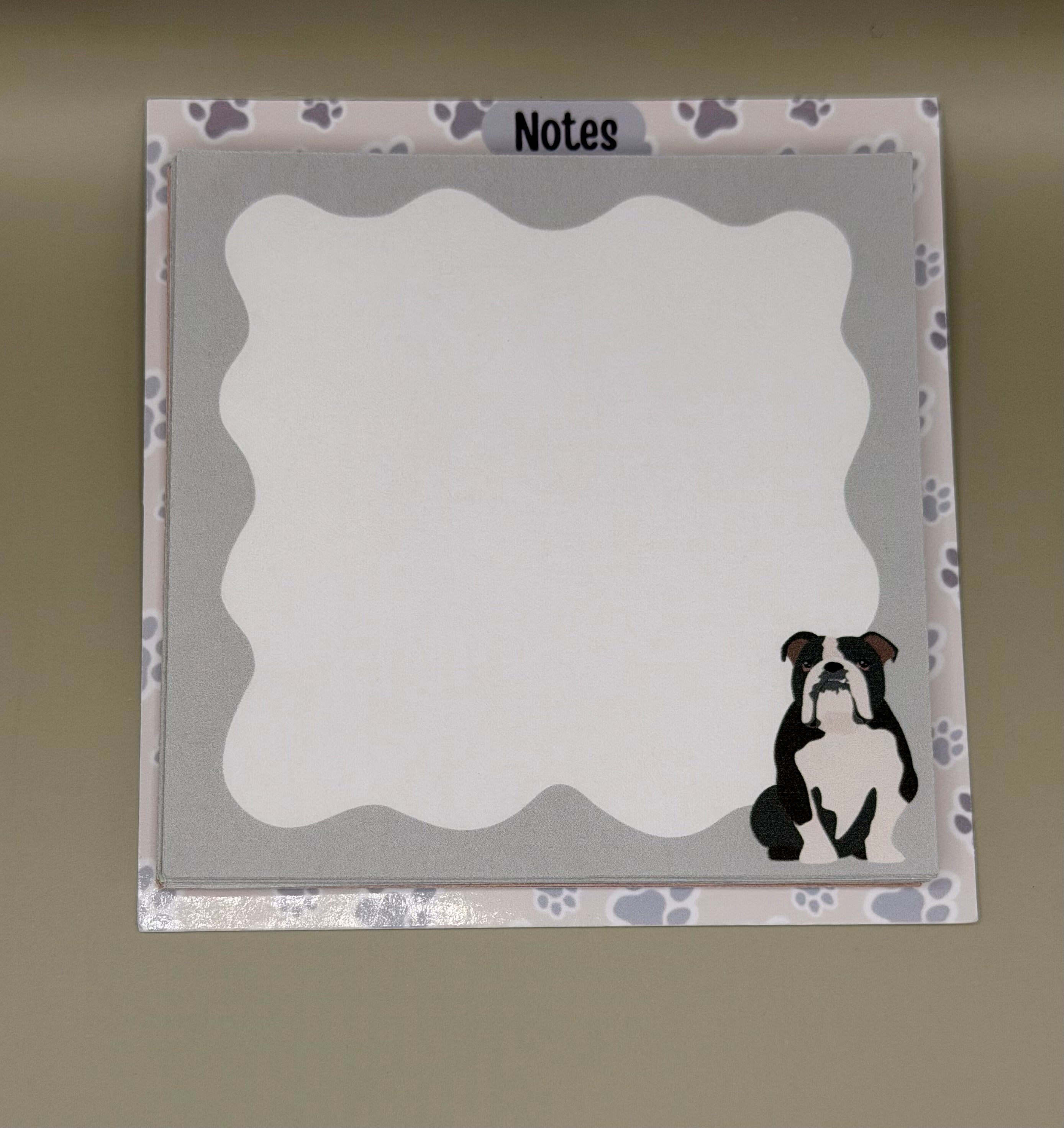 English bulldog notes