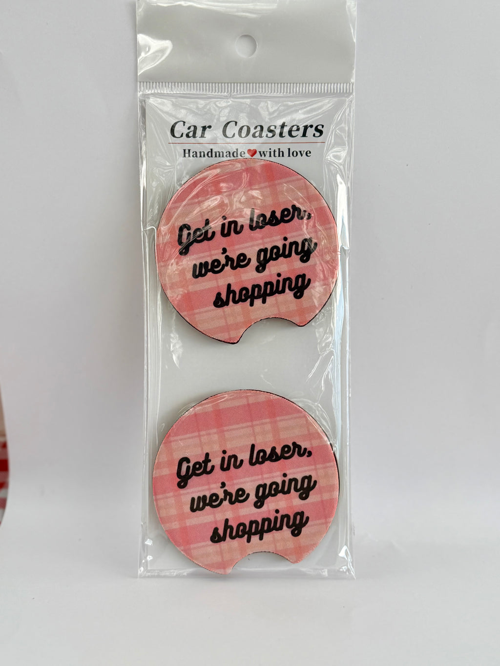 Get In Loser Car Coasters