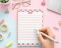 Cowgirl Cherry Notepad