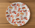 Cowgirl Boots Ceramic Coaster