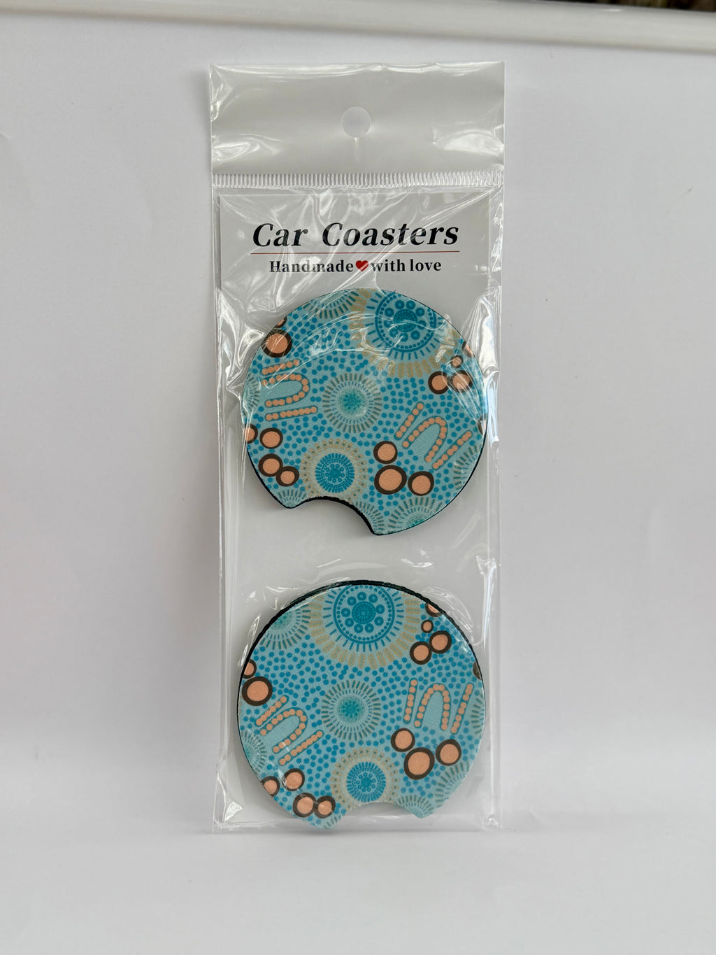 Circle Abstract Car Coasters