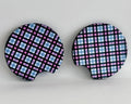 Plaid Car Coasters