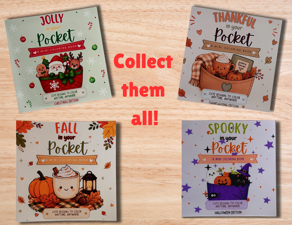Spooky In Your Pocket Coloring Book