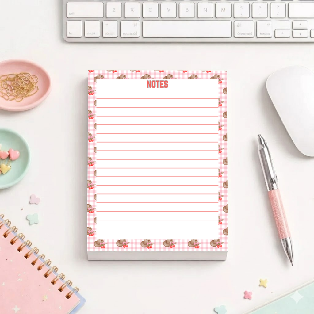 Cowgirl Cherry Notepad