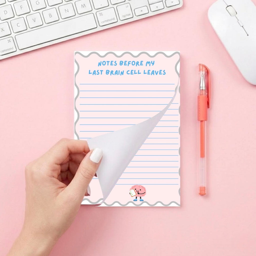 Last Brain Cell Notepad
