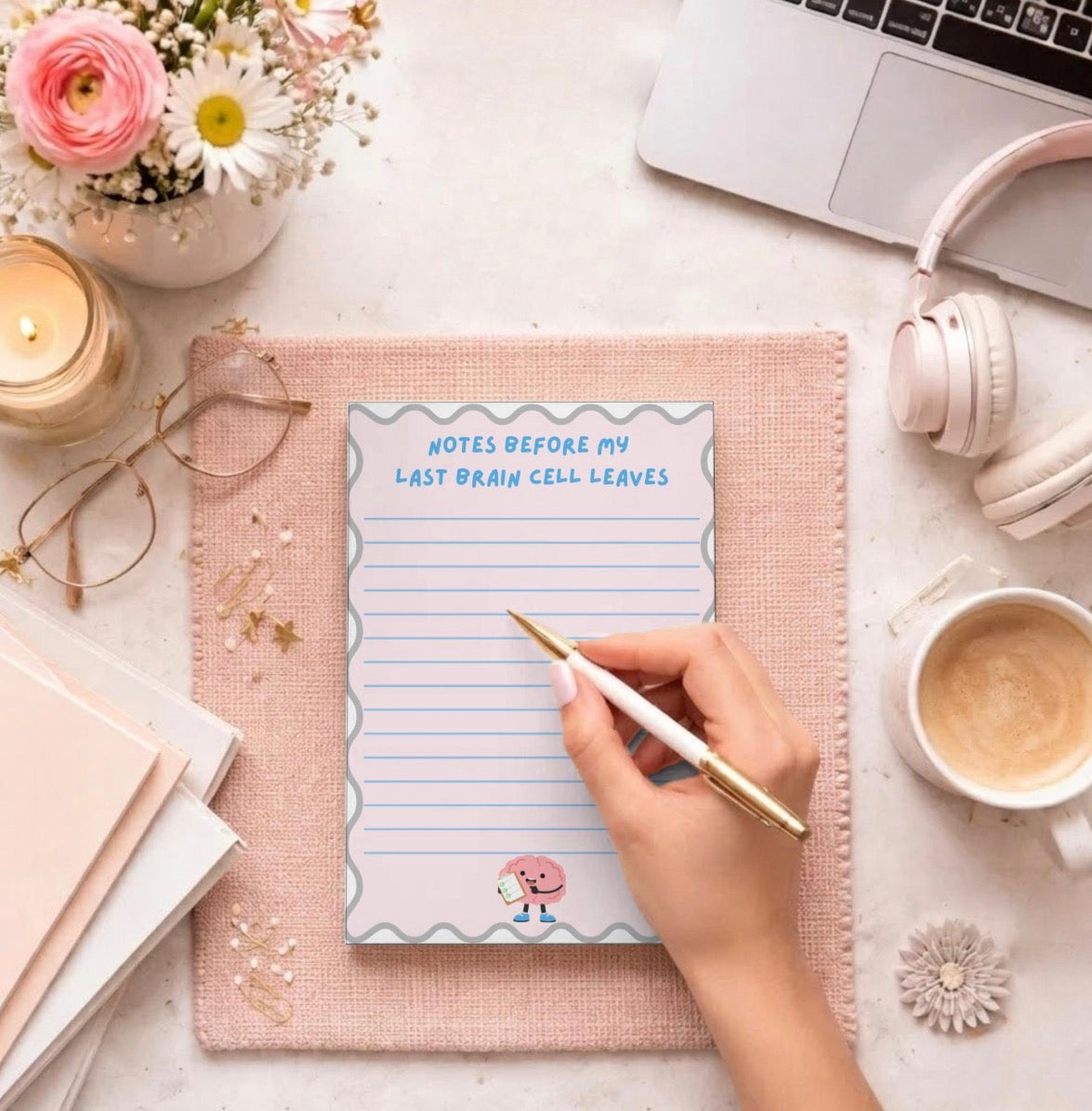 Last Brain Cell Notepad