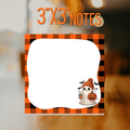 Halloween ghost coffee notes