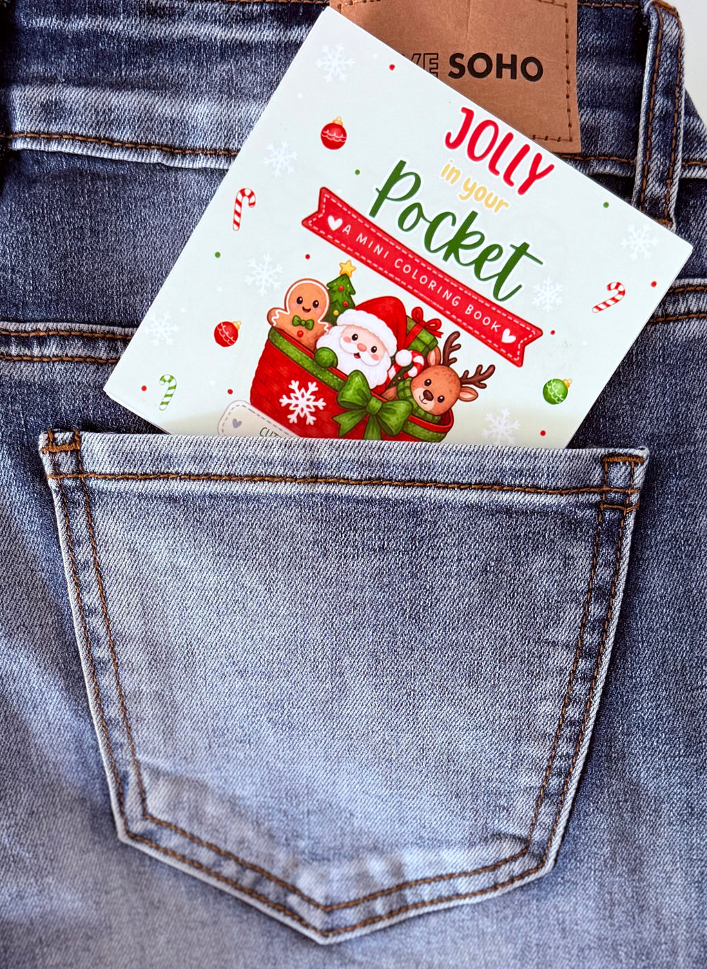Jolly In Your Pocket coloring mini book