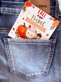 Fall In Your Pocket mini coloring book