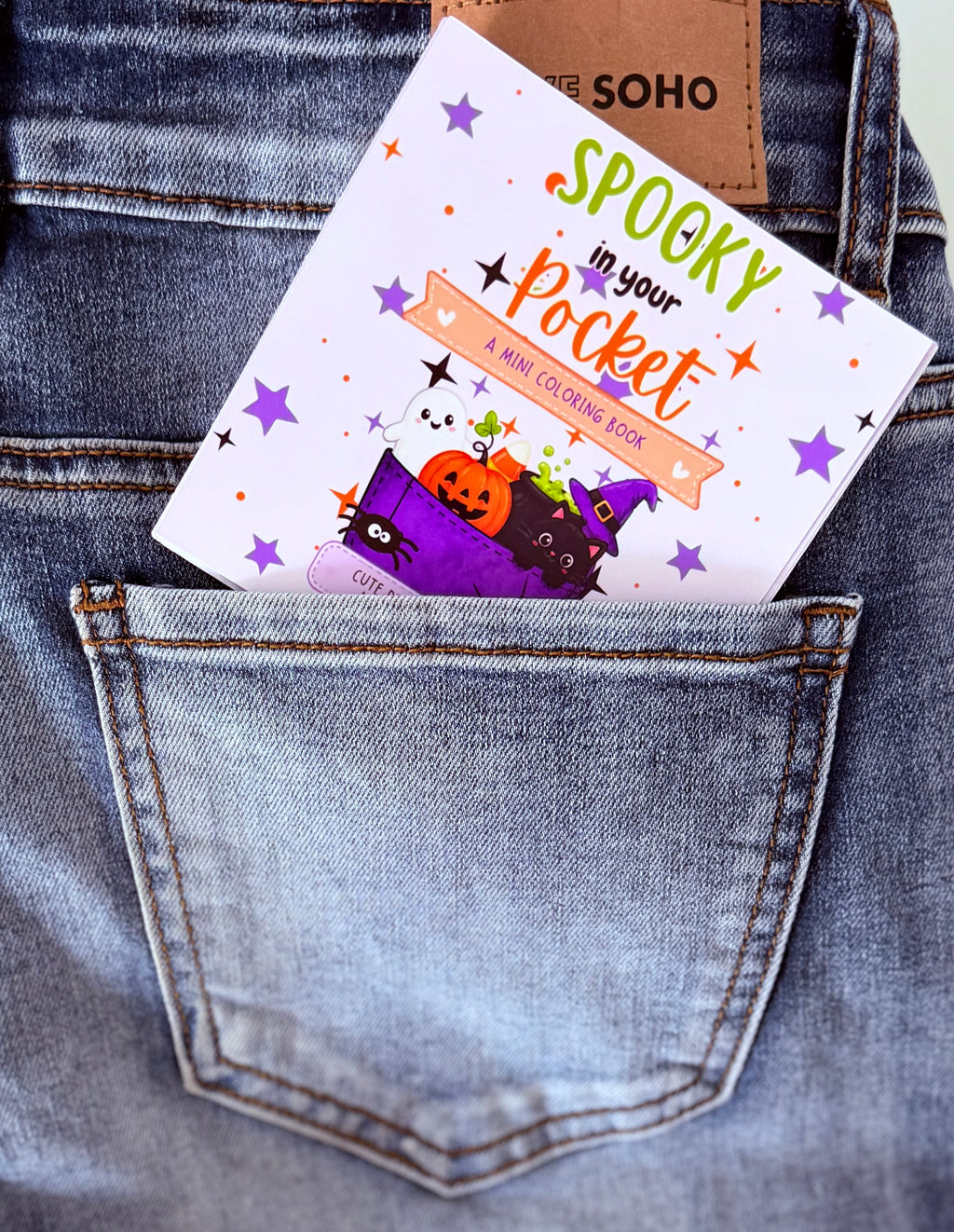 Spooky In Your Pocket Coloring Book