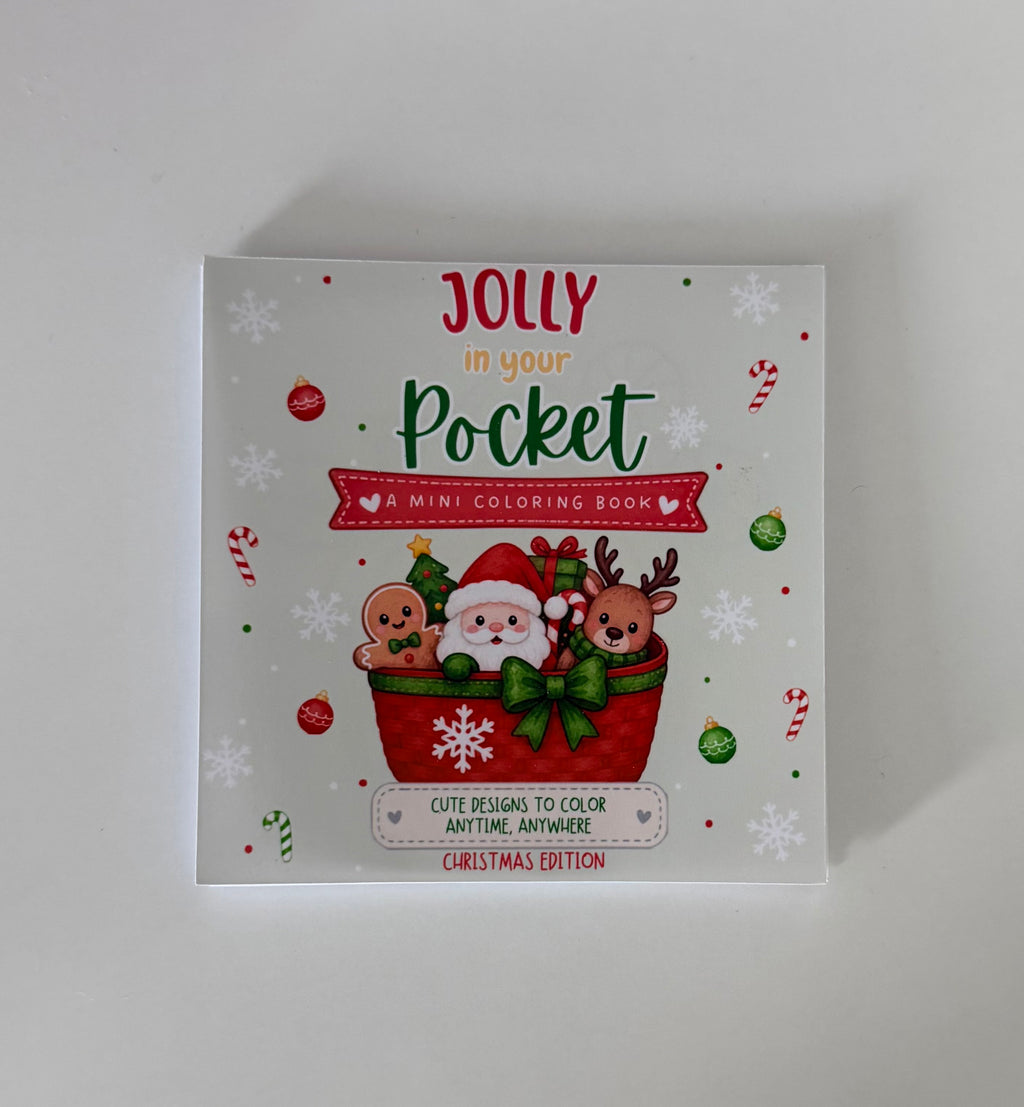 Jolly In Your Pocket coloring mini book