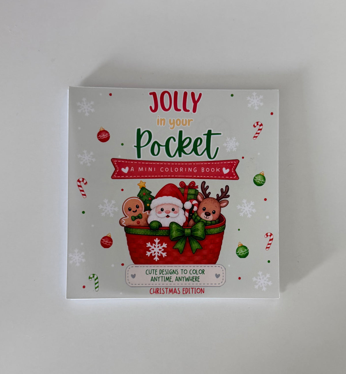 Jolly In Your Pocket coloring mini book