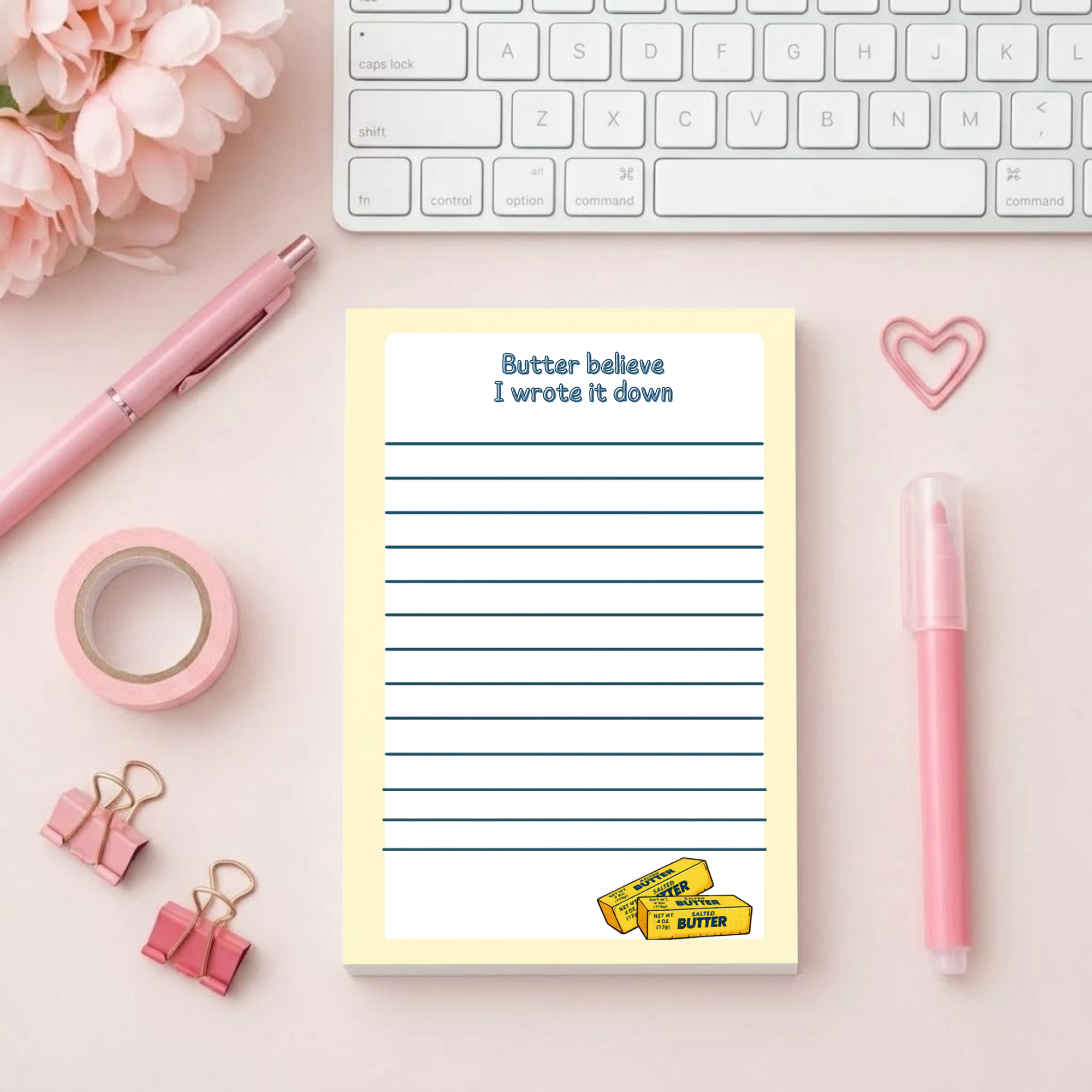 Funny Butter Notepad