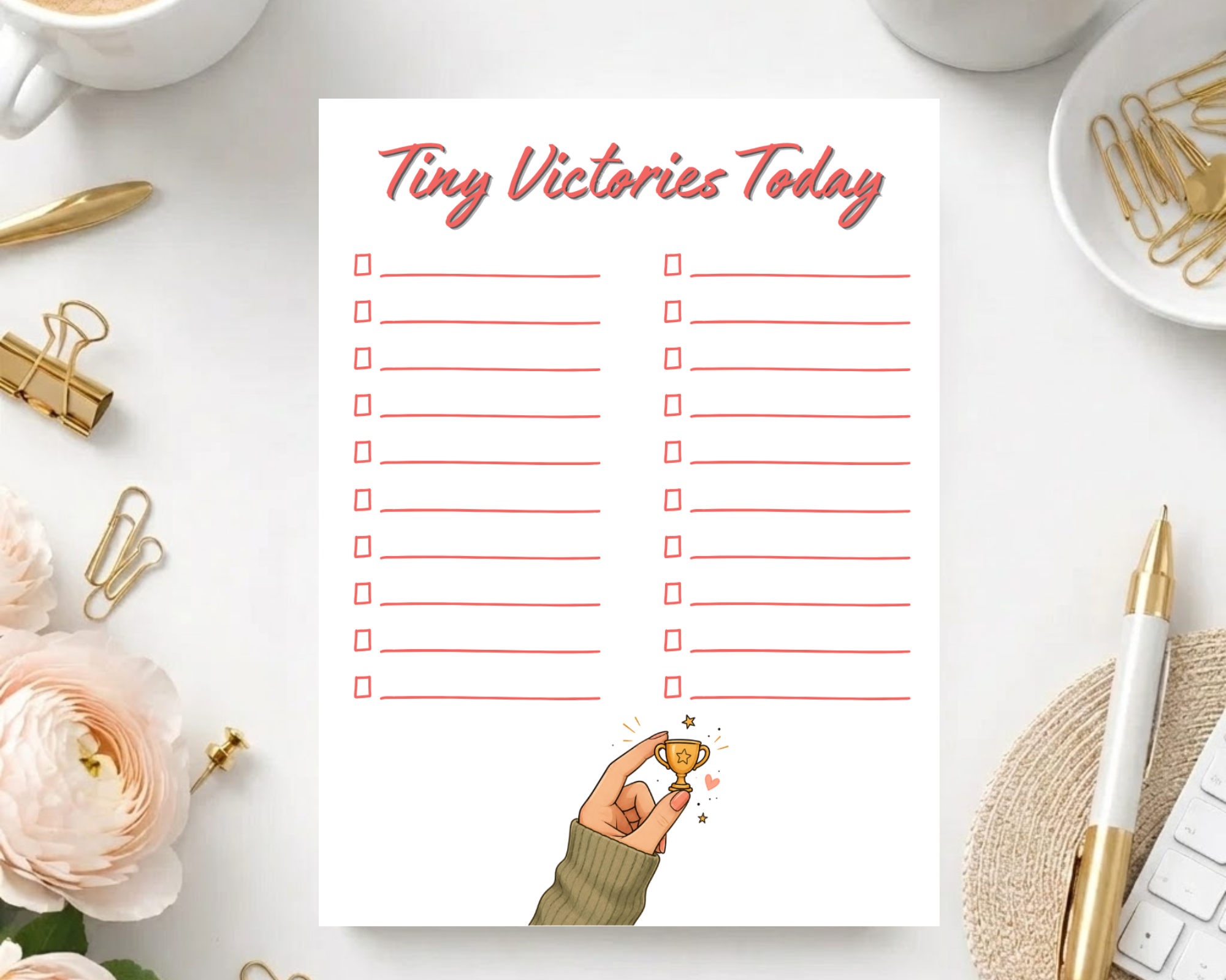 Tiny Victories Notepad